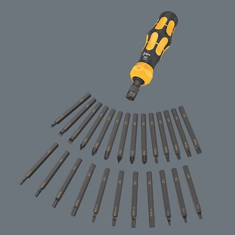 3. Wera impact screwdriver with 18-piece bit set in Kraftform Kompakt 900 Set1 case