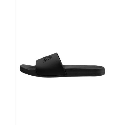 14. Basic plain black pool flip-flops KUBKBB-SS24-02-23
