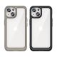 3. iPhone 15 Plus Outer Space Reinforced Case with Flexible Frame - Blue