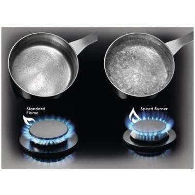 2. ELECTROLUX EGS6426SX silver gas hob