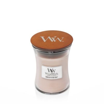 2. Medium Candle VANILLA & SEA SALT WOODWICK