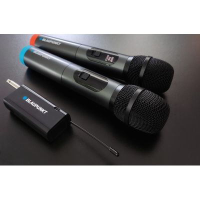 3. Blaupunkt UHF WM60UDB Dual Wireless Microphone