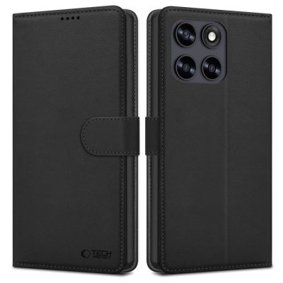 Tech-Protect Wallet Case for Motorola Moto G67 / G77 - Black