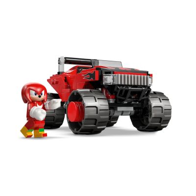5. LEGO Sonic the Hedgehog 77118 - Silver in the Car vs. Knuckles in the Monster Truck