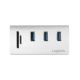 4. LogiLink CR0045 USB 3.2 Gen 1 (3.1 Gen 1) Type-A Hubs and Concentrators 5000 Mbit/s Silver