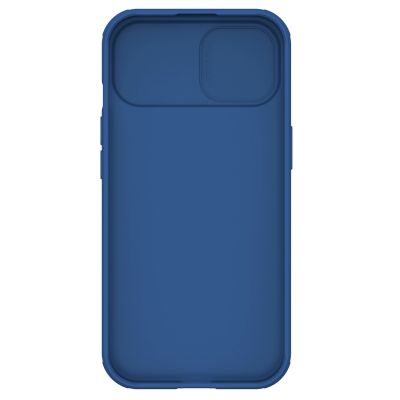 6. Nillkin CamShield Pro Magnetic Case for iPhone 15 Plus with Camera Protector - Blue