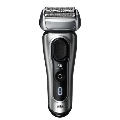 3. Braun Series 8 8567cc Foil Shaver Trimmer Black, Silver