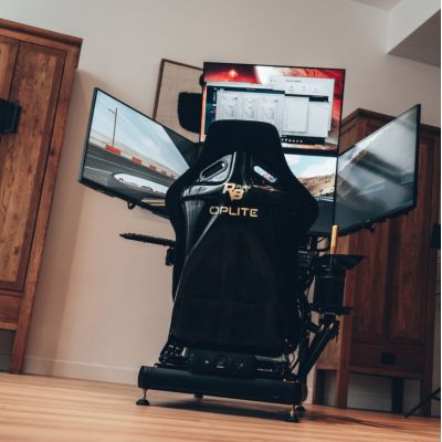 6. Oplite 101271 Flight/Racing Simulator Monitor Stand