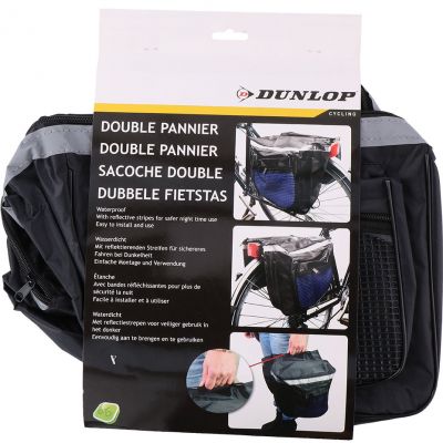 2. Dunlop 2ass PES Bike Rack Bag 30x26x10cm 600D SL 27890