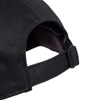 4. adidas 3-Stripes New Logo Baseball Cap Black JG1072