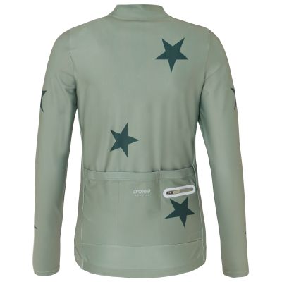 4. Women’s PROTEST Prtpecans Long-Sleeve Cycling Jersey, Green