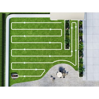 13. Ecovacs GOAT O1200 LiDAR PRO EU Robot Lawn Mower Battery Black, White