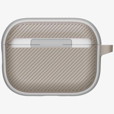 3. Uniq Clyde Case for AirPods Pro 3rd Gen - Gray-Beige