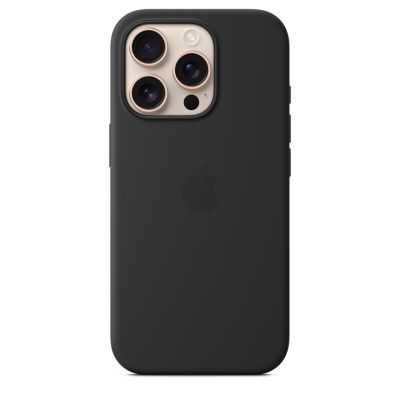 Apple Case with MagSafe | Apple | iPhone 16 Pro | Silicone | Black