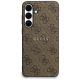 3. Guess 4G Ring Classic Logo MagSafe case for Samsung Galaxy S25 FE - brown