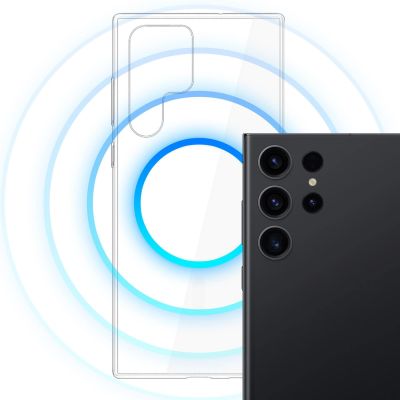 8. 3mk Clear MagCase for Samsung Galaxy S23 Ultra - transparent