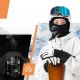 5. Qunature 13230023011 ski balaclava bike motorcycle balaklava size L - black