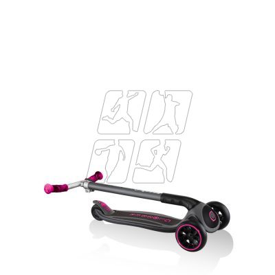 6. Globber Master Prime 3-Wheel Scooter / Black - Neon Pink 664-110