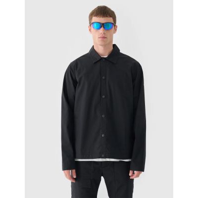 Men's transitional shirt jacket 4F 4FRSS24TTJAM0887-20S