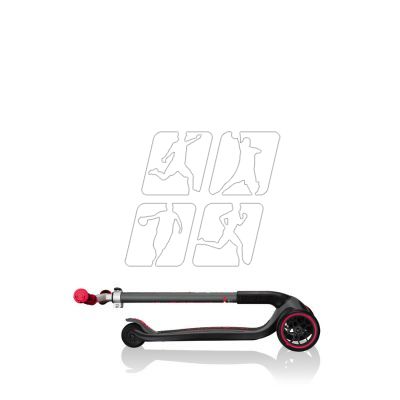 25. Globber Master Prime 3-wheel scooter / Black - New Red 664-102