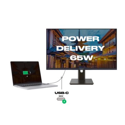 4. JAPANNEXT JN-IPS27FHDR-C65W-HSP 68.6 cm (27") 1920 x 1080 px Full HD LED Computer Monitor Black
