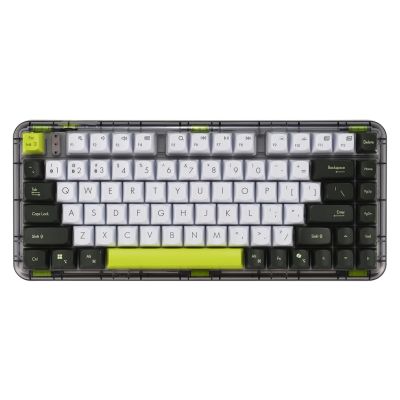 6. ASUS KD201 Jelly75 Wireless/Bluetooth Keyboard Volt Green