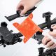 3. Rockbros 25210030001 Bicycle Phone Holder for Handlebars – Black