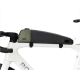Rockbros bicycle frame bag black and green 0.9l