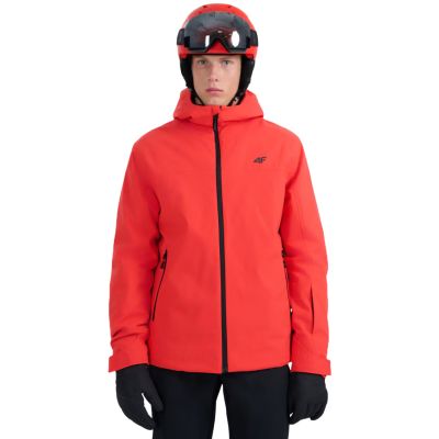 12. Men's ski jacket 4F M0787 red 4FWAW25TTJAM0787 62S
