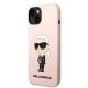 2. Karl Lagerfeld KLHMP14MSNIKBCP iPhone 14 Plus 6.7" hardcase pink/pink Silicone Ikonik Magsafe