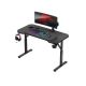 4. Huzaro Hero 2.6 Black Gaming Desk