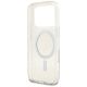7. Guess IML Glitter Pearl Strap MagSafe Case for iPhone 17 Pro - Transparent