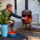 34. Bonfeu Bonbono 4501 garden fireplace black