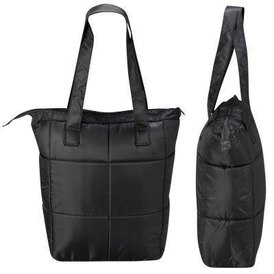 2. LARGE BLACK WOMEN’S SHOULDER BAG SEMI LINE