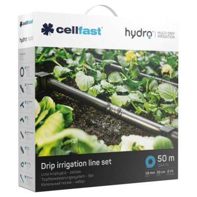 2. CELLFAST HYDRO DRIPPING LINE KIT 5/8" (16mm) 50m