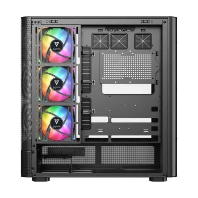 12. MODECOM VOLCANO AQ 500 ARGB MIDI BLACK CASE