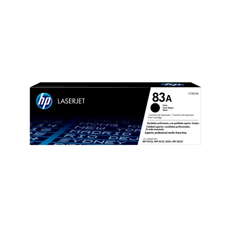 12. HP 83A original black LaserJet toner cartridge