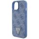 7. Guess GUHCP15SP4TDSCPB iPhone 15 6.1" blue/blue hardcase Crossbody 4G Metal Logo