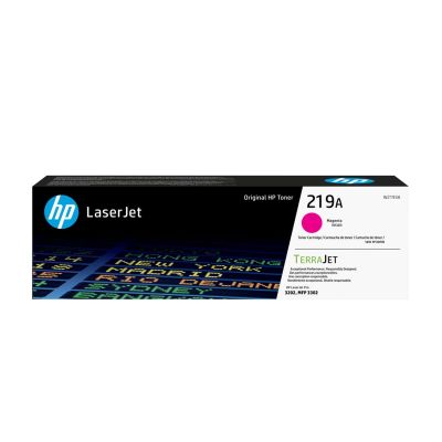 2. HP 219A Magenta Original LaserJet Toner Cartridge, 1200 pages, 0 pages, Magenta, 1 pc.