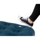 42. FLOCKED MATTRESS FOR 2 PEOPLE WITH BUILT-IN FOOT PUMP 191x137x22CM 24131