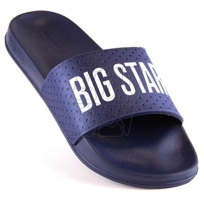 Big Star M INT1905C foam sports slippers navy blue