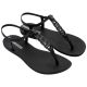 7. Ipanema Sandal Class women's flip-flop sandals, fashionable black, comfortable