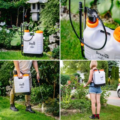 9. ADLER AD 6810 16L backpack pressure sprayer
