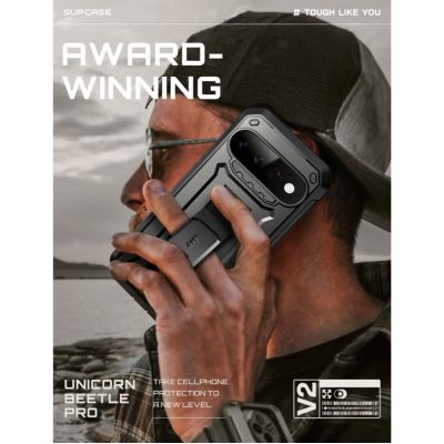 8. Supcase Unicorn Beetle Pro Case for Google Pixel 11 Pro - Black