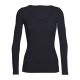 Icebreaker 103194001 M shirt/top T-shirt Crew neck Long sleeve Lycra, Merino wool, Nylon