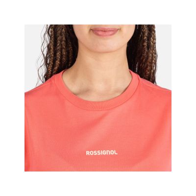 5. ROSSIGNOL W Waterfall Tee Women's T-Shirt, Pink