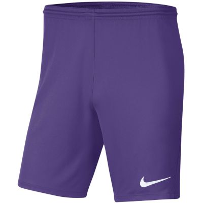 Nike Dry Park III NB K Men's Shorts Purple BV6855 507