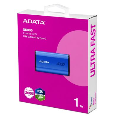 6. External SE880 SSD external drive 1TB USB3.2A/C Gen