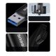 12. Baseus Ingenuity Series Mini USB 3.1 OTG to USB Type C adapter black (ZJJQ000101)