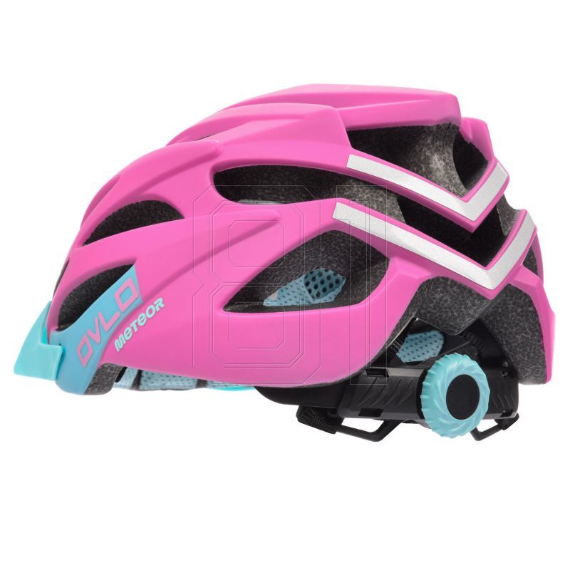 15. Meteor Ovlo M 16863 Bike Helmet 55-58 cm Pink